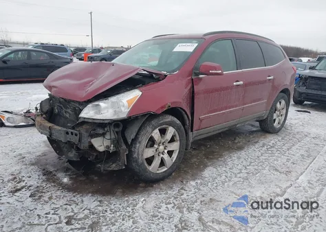 2011 Chevrolet Traverse Ltz z USA, uszkodzony, nr VIN 1GNKVLED3BJ119611